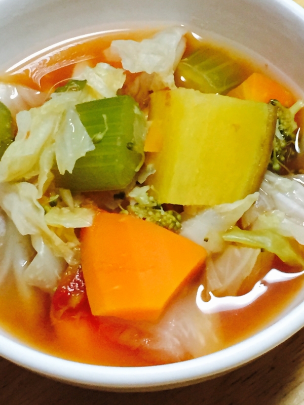 ヘルシー&ポカポカ☆食べるスープ