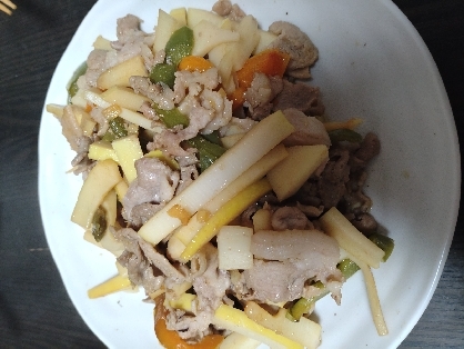 筍をたくさんいただき、豚肉で作りました！おいしくてご飯に合います！夫にもほめられました。