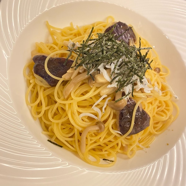 揚げナスとしらすの和風パスタ レシピ 作り方 By Coconut Kitchen 楽天レシピ 揚げナスとしらすの和風パスタ レシピ 作り方 By Coconut Kitchen 楽天レシピ