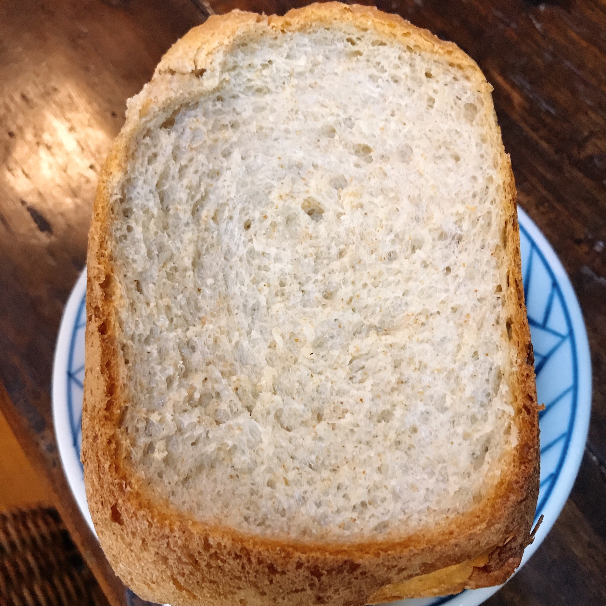 全粒粉入り ホームベーカリーでつくる食パン レシピ 作り方 By およねこ45 楽天レシピ