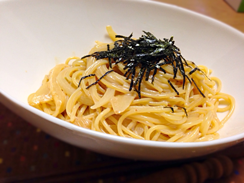 簡単！食べやすい！粒ウニのパスタ☆