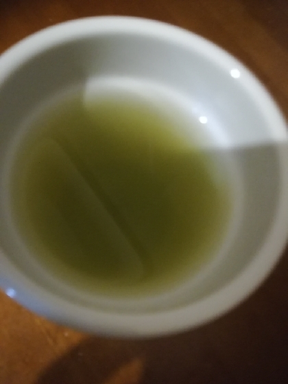 昆布風味の緑茶