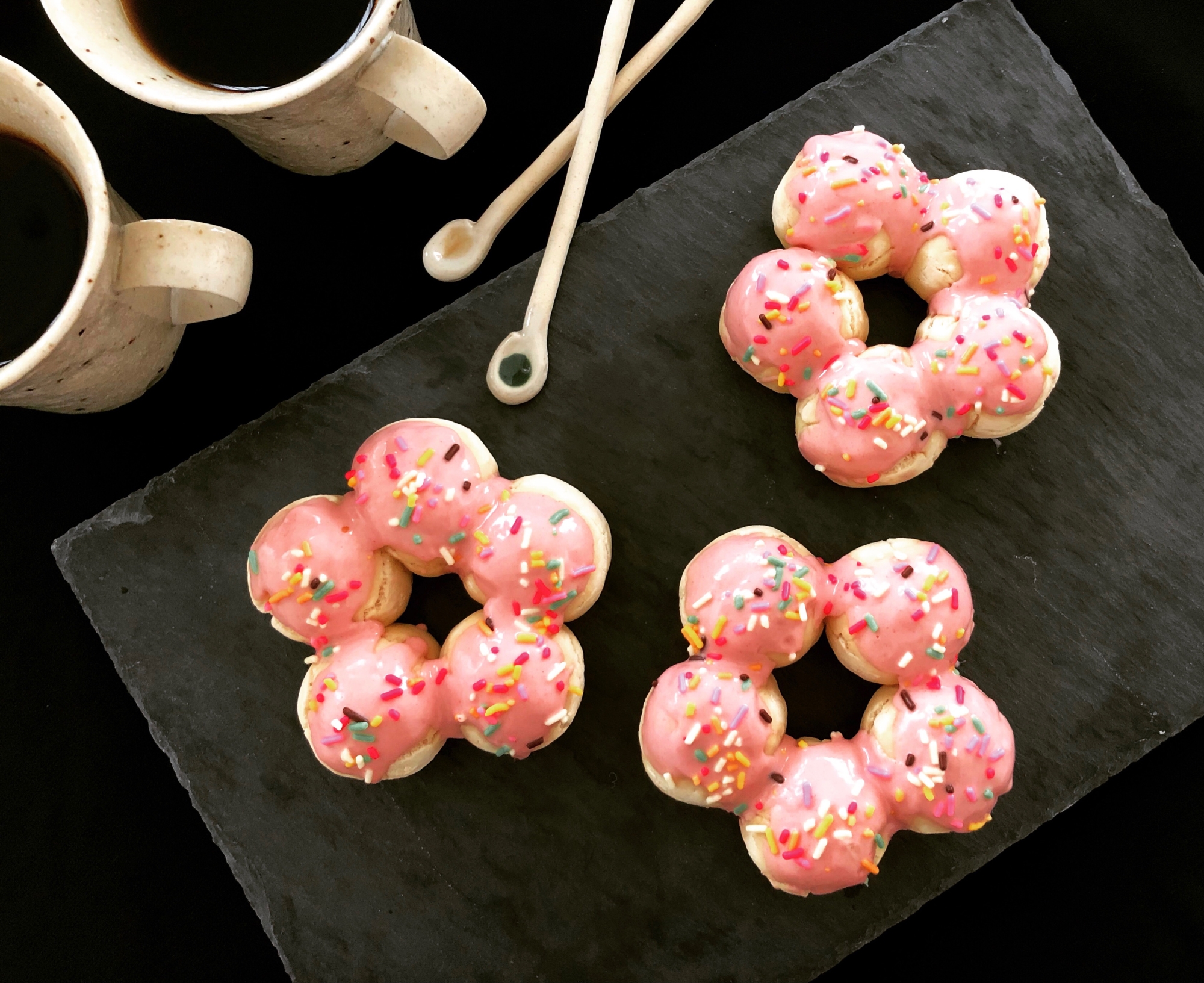 豆腐と白玉粉で*揚げないポンデリング風