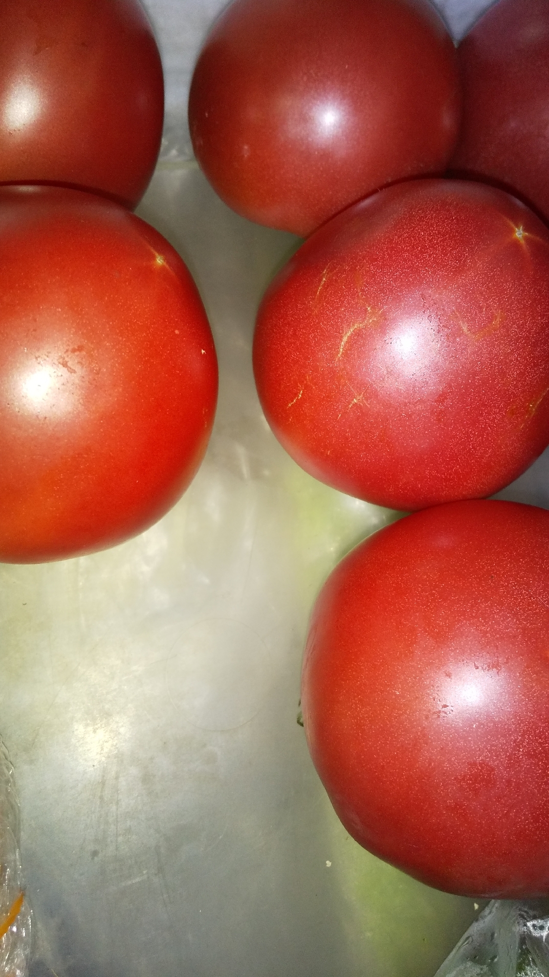 完熟トマトの冷凍