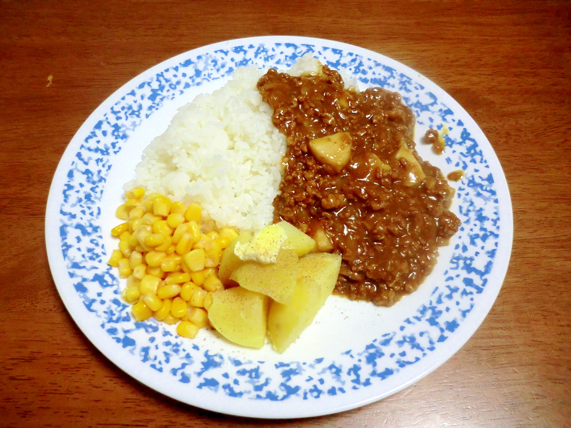 北海道の幸のドライカレー