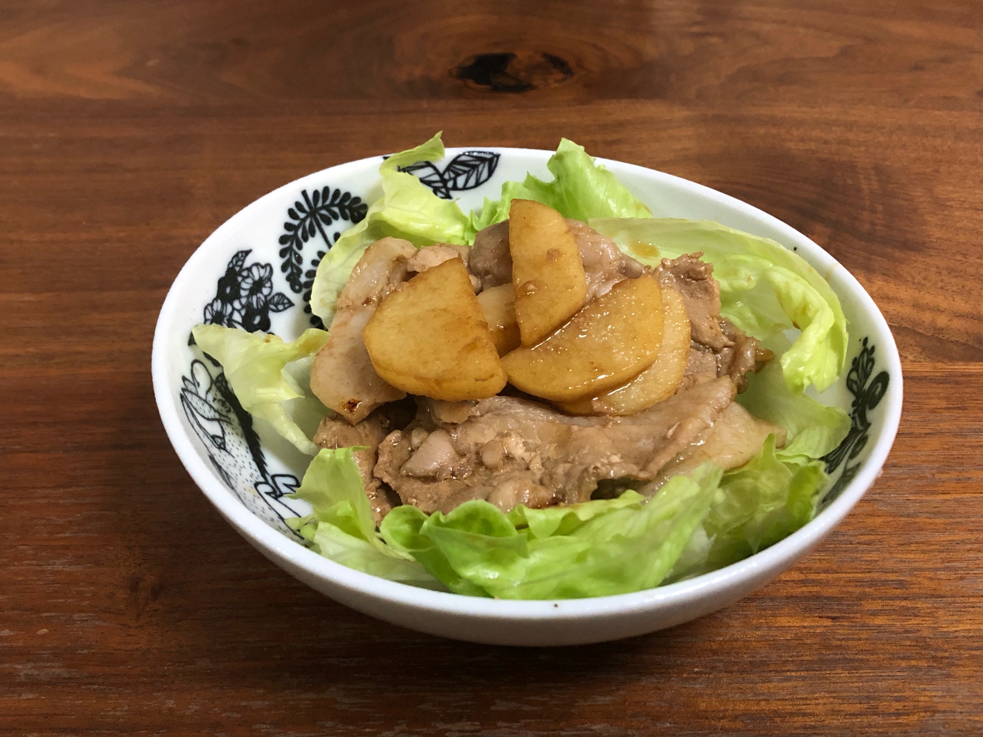 簡単！豚肉と山芋のポン酢炒め