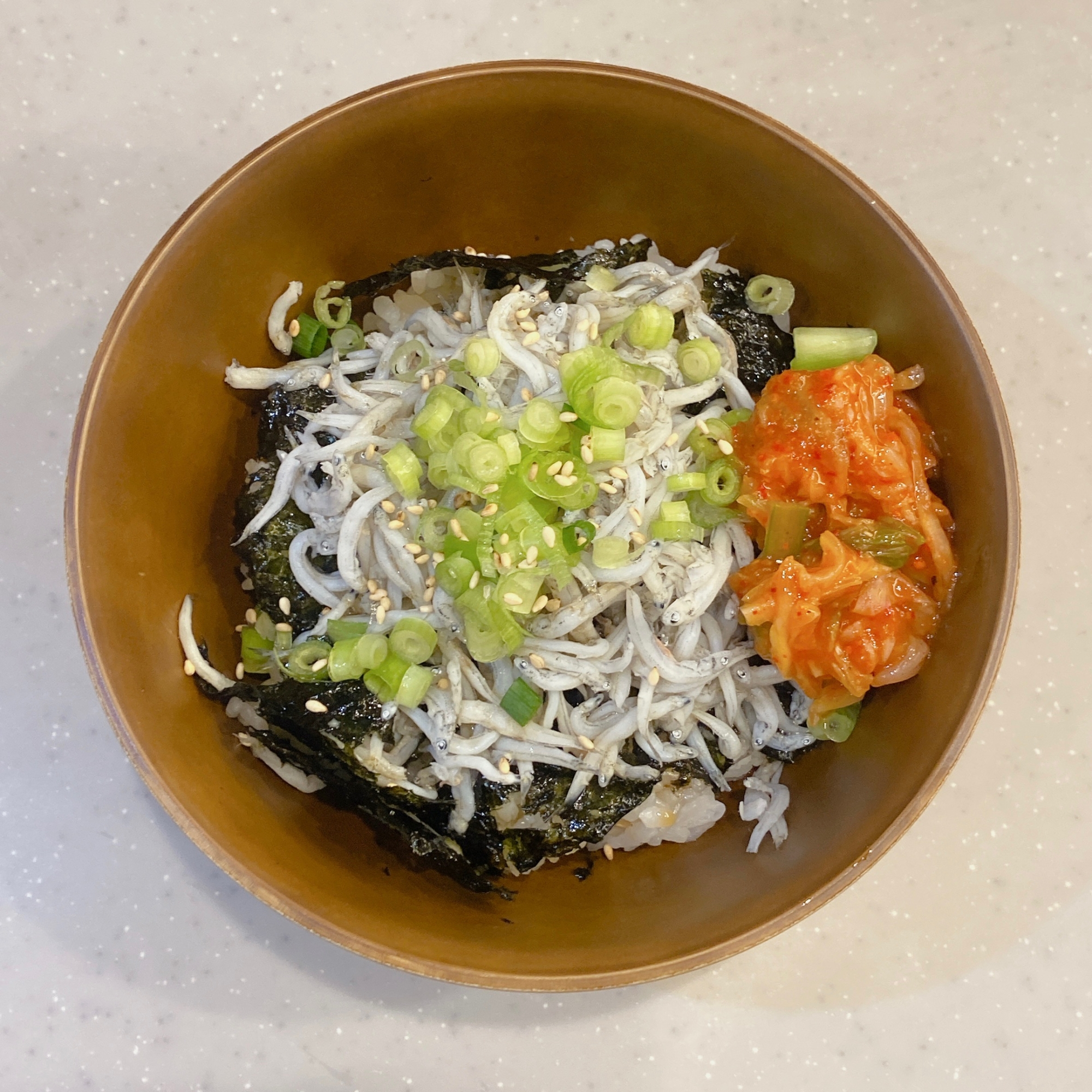 韓国風★しらす丼