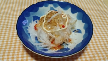 こんばんは♪
鰹節をかけてからふと変わった味が食べたくなって検索したので、こんな結果になってます(笑)あらまっ！これめちゃめちゃ美味しいわ～♥想像以上で感動♪