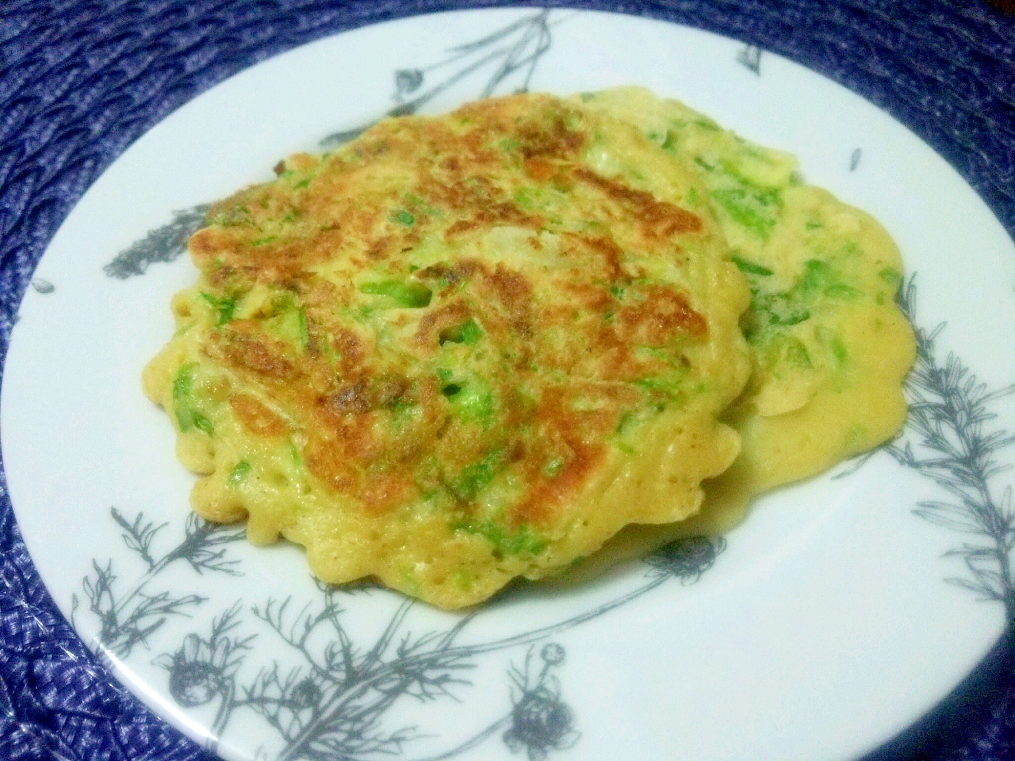 子供のおやつに☆レタス焼き