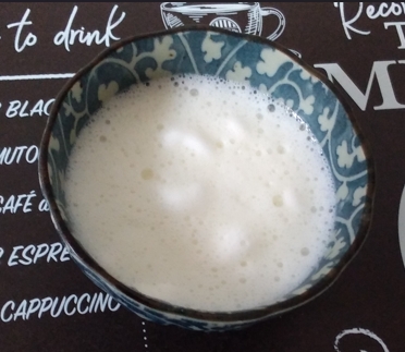 アイラップで作るマシュマロミルクムース