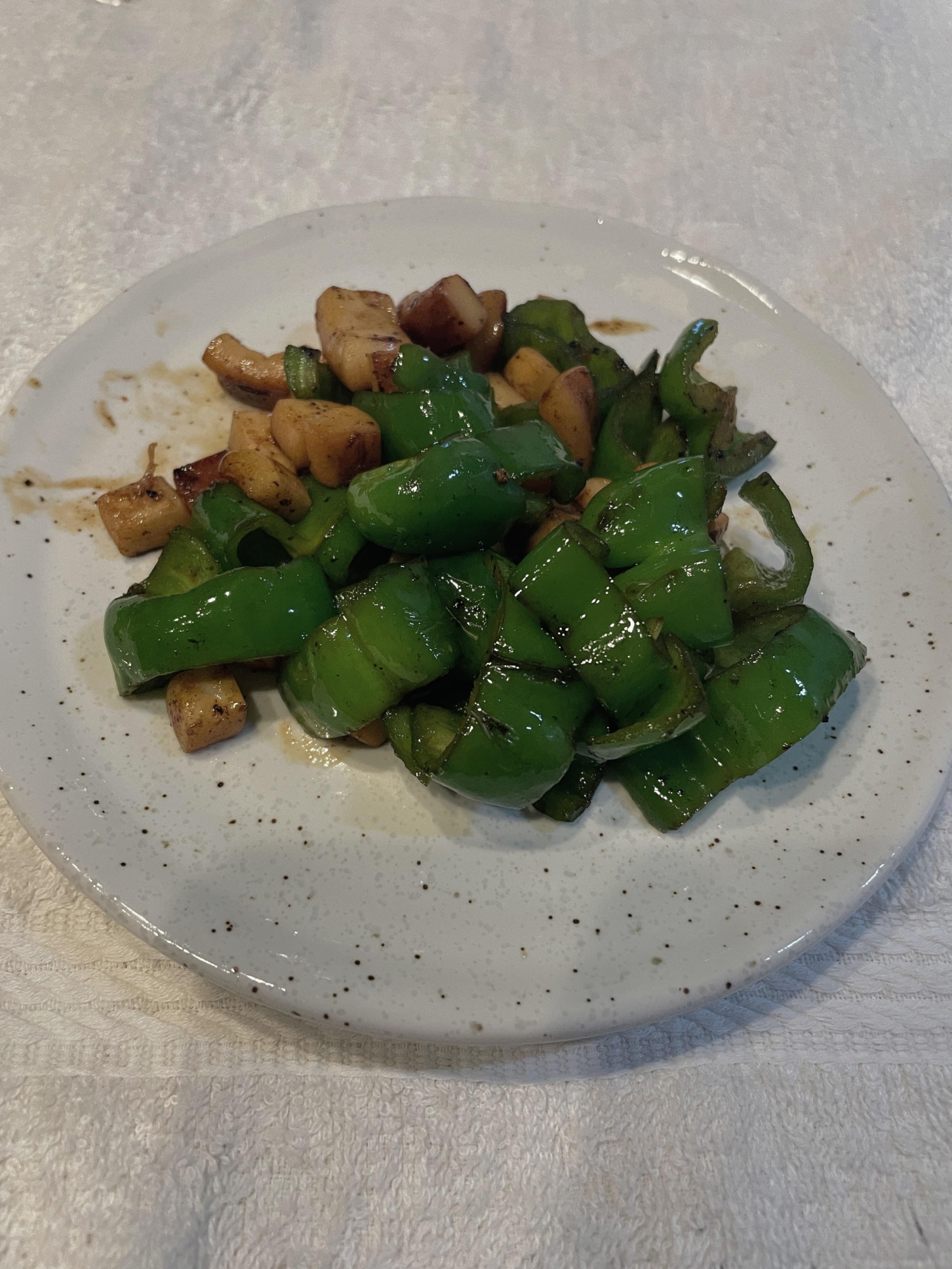 リメイク！！お惣菜のイカ焼きで～