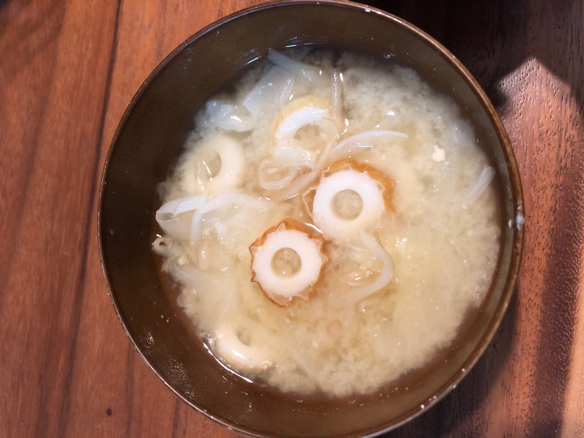 春キャベツの味噌ラーメン風！みそ汁