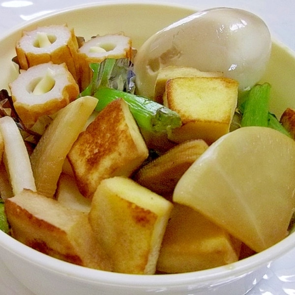 お弁当に ヘルシー 大根と高野豆腐のバター醤油炒め レシピ 作り方 By へんてこぽこりんママ 楽天レシピ お弁当に ヘルシー 大根と高野豆腐のバター醤油炒め レシピ 作り方 By へんてこぽこりんママ 楽天レシピ