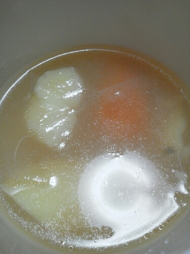 とろっとしていて、おいしかったです★
まぜごはんと食べていました！