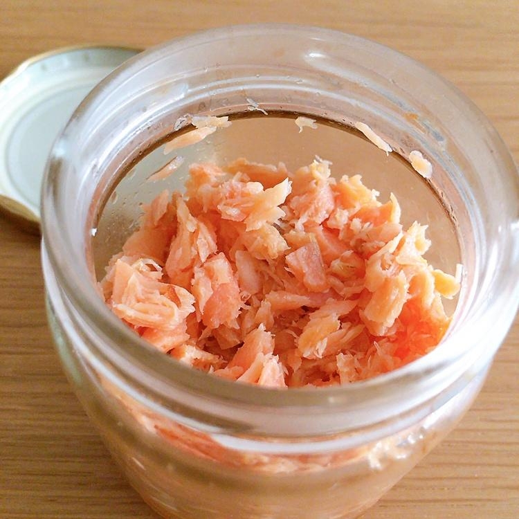 無添加高たんぱく！鮭フレーク★*。