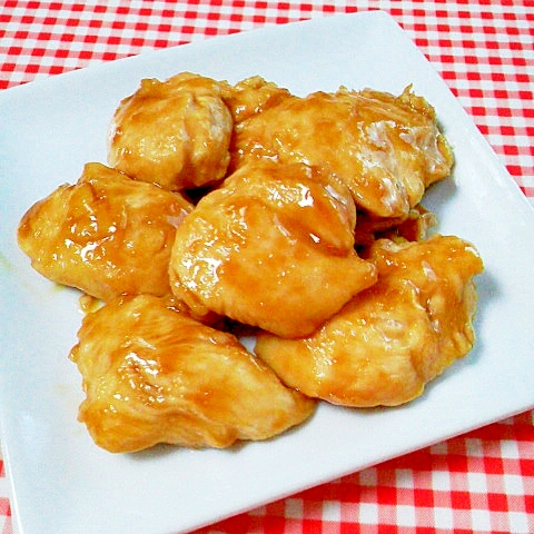 冷めても美味しい♪ささみの照り焼き