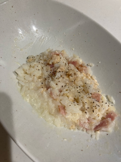 3分で完成！めちゃ旨！☆レンジでたらこリゾット☆