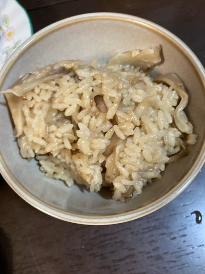 炊き込み★まいたけごはん醤油味