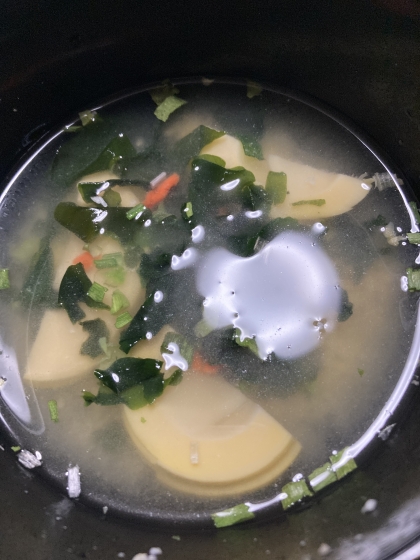 筍のお味噌汁