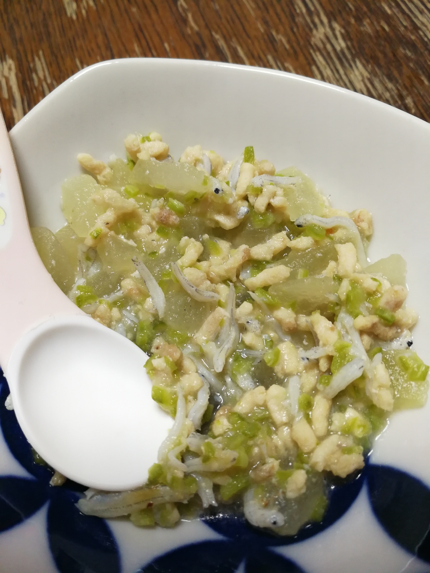 離乳食中期 冬瓜 オクラ しらす 鶏ひき肉の煮物 レシピ 作り方 By やまもり 楽天レシピ 離乳食中期 冬瓜 オクラ しらす 鶏ひき肉の煮物 レシピ 作り方 By やまもり 楽天レシピ