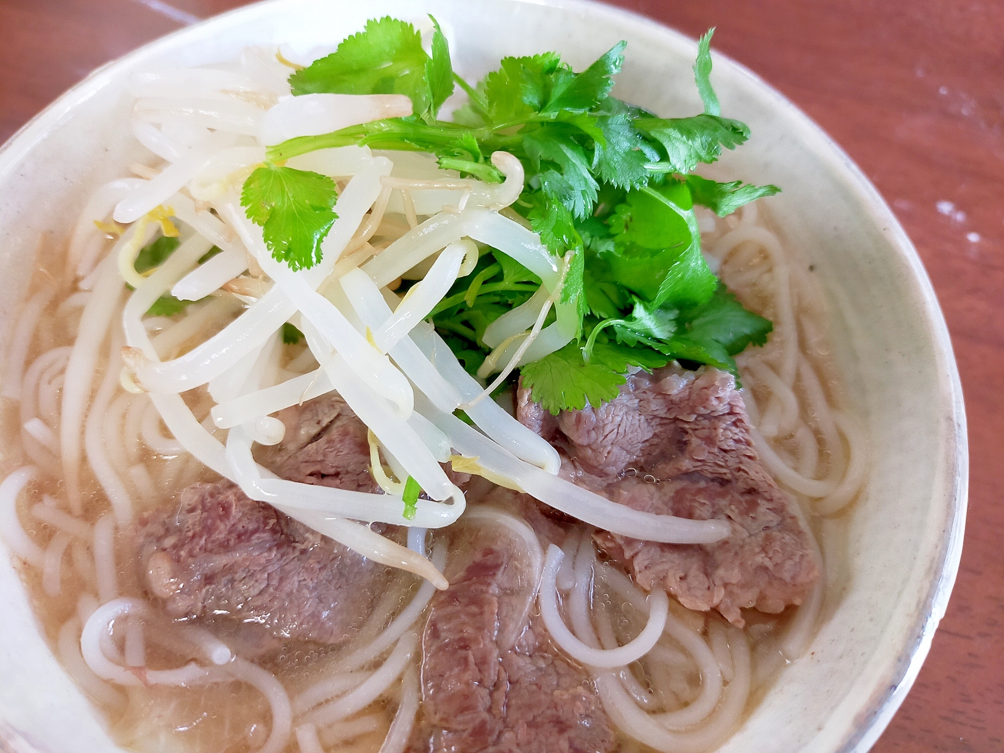 ちょっとベトナム風に～牛肉のブン