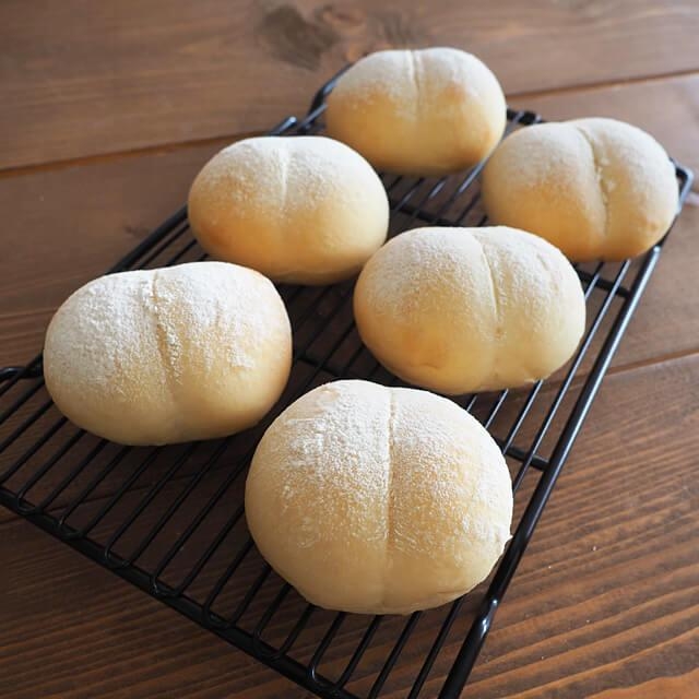 白神こだま酵母を使った白パン