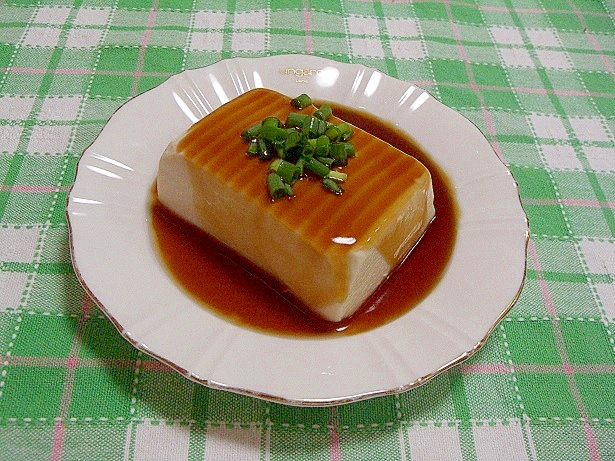 豆腐のあんかけ