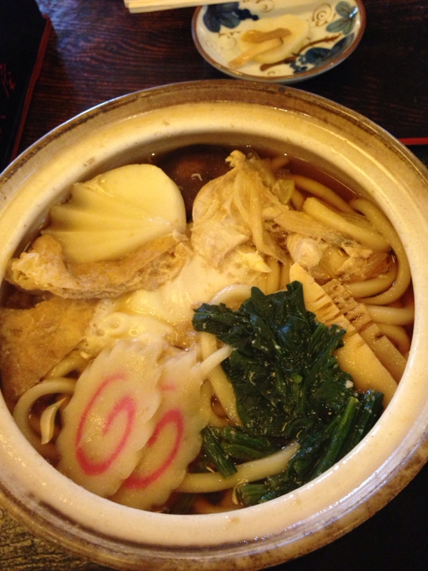 鍋焼きうどん