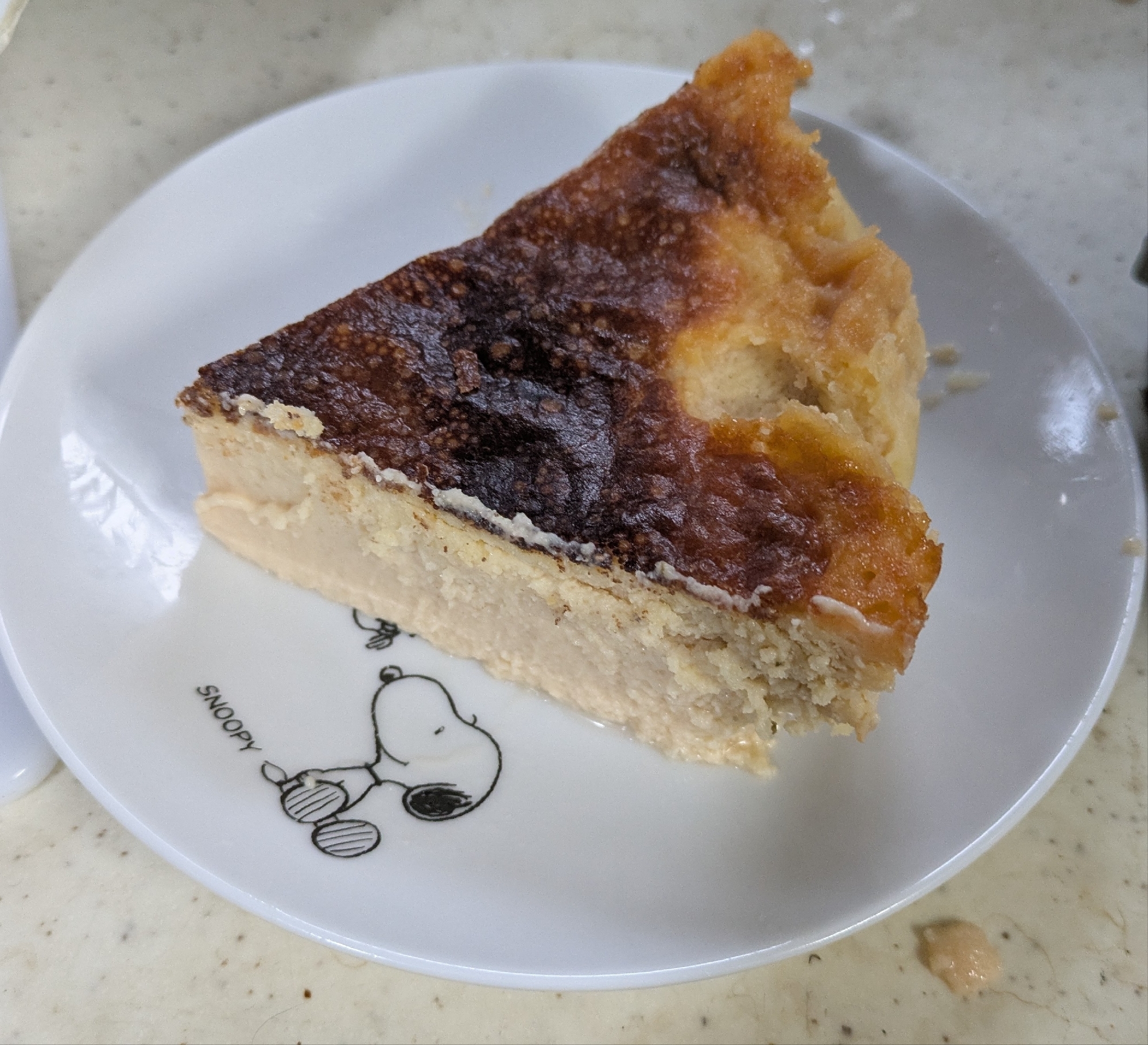 マスカルポーネ桜餡バスクチーズケーキ