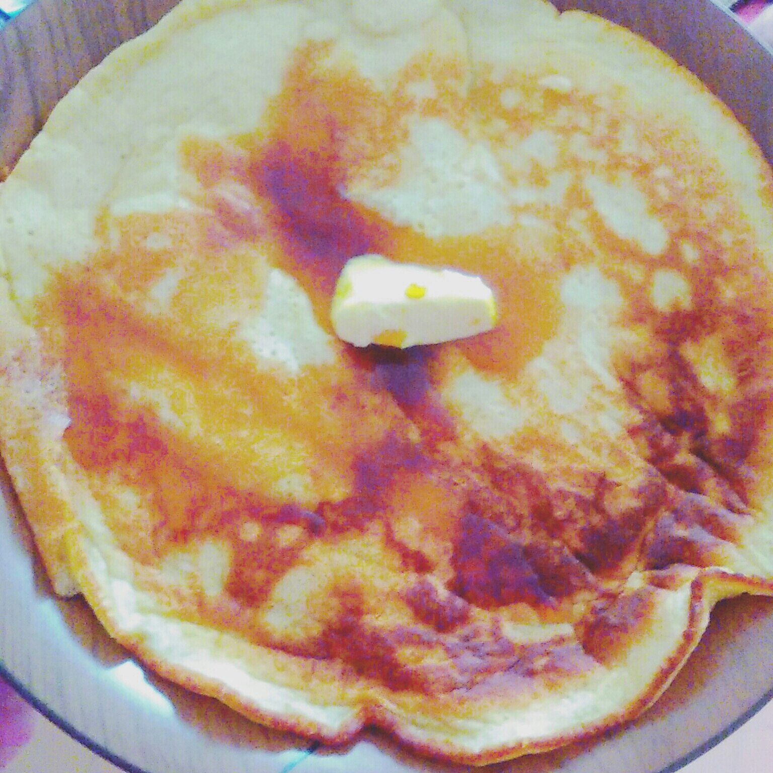 メープルバターホットケーキ レシピ・作り方 by シフト6522