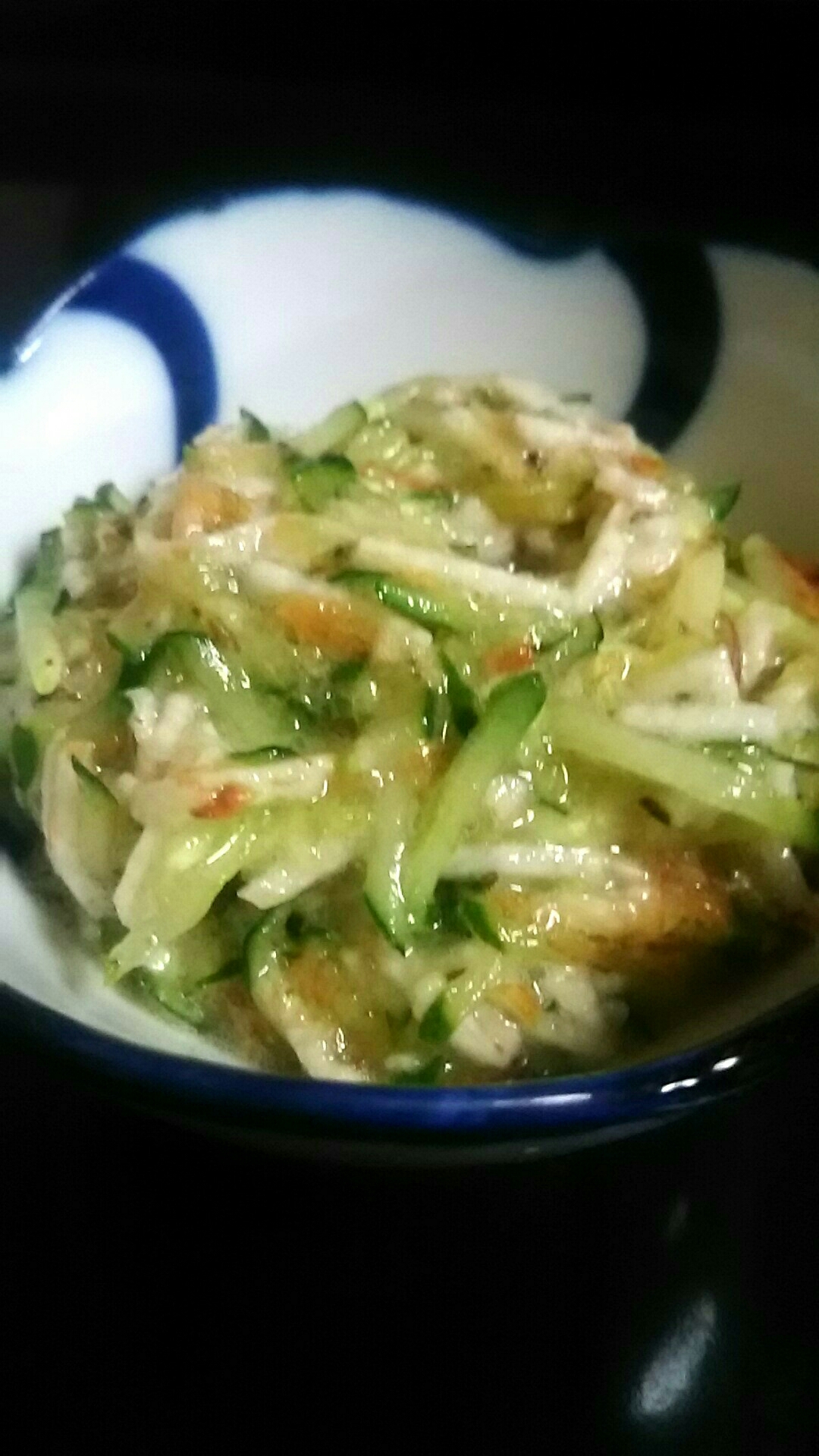 長芋ときゅうりの梅ポン酢サラダ