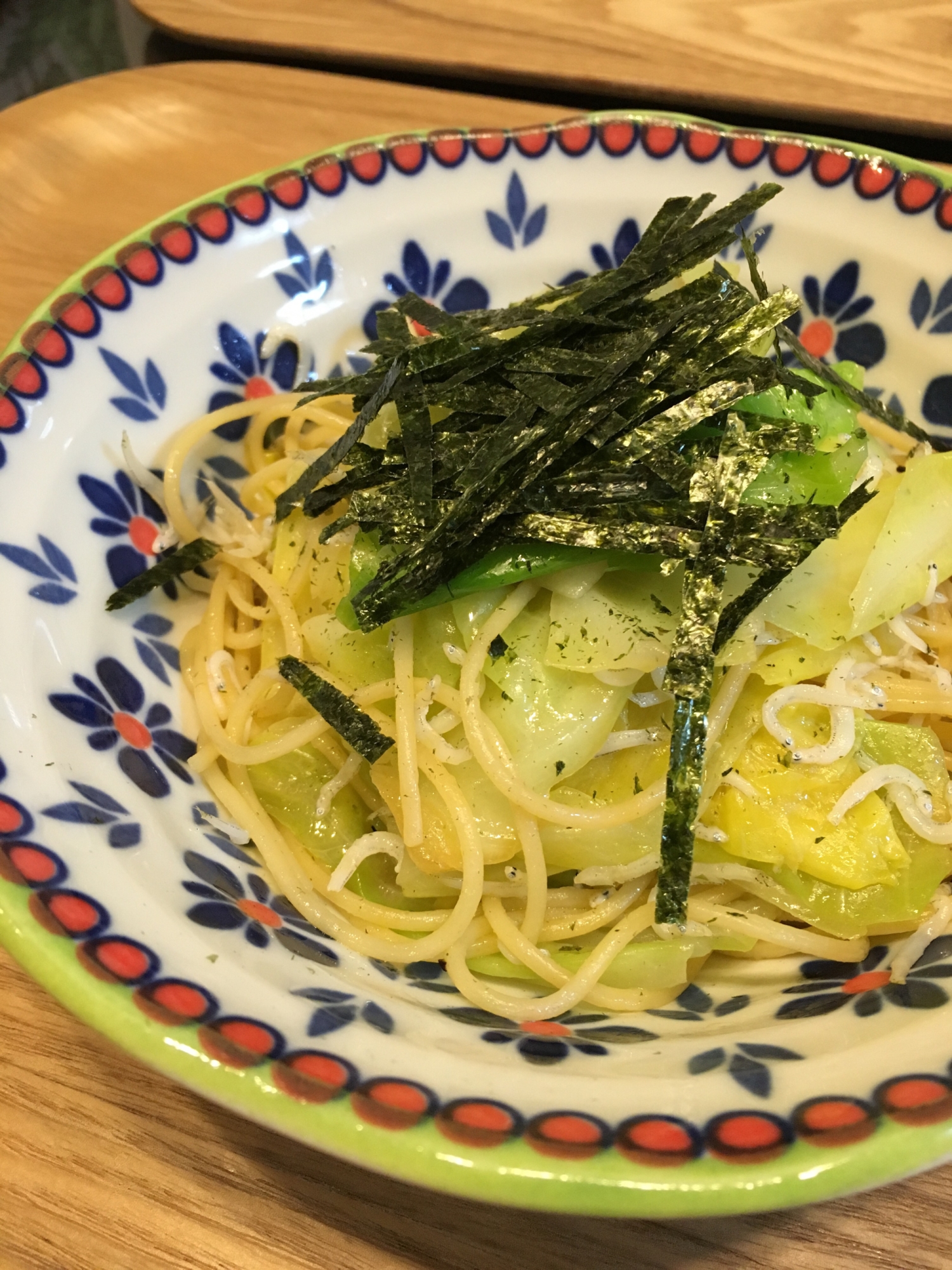 簡単★しらすとキャベツのバター醤油パスタ♪