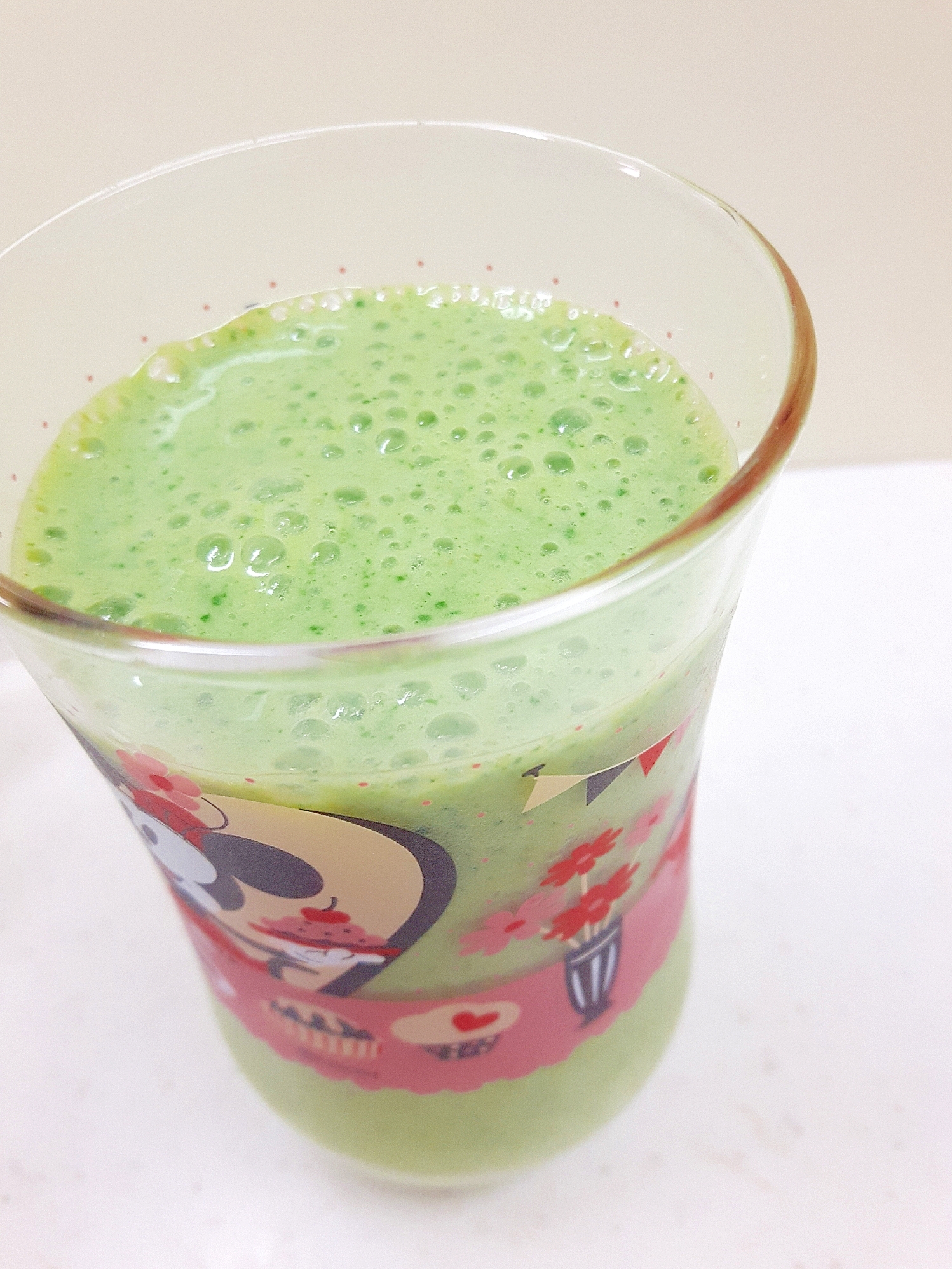 貧血対策 バナナ 小松菜の豆乳スムージー レシピ 作り方 By Acchan66 楽天レシピ