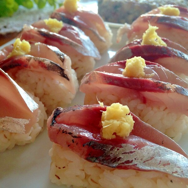 簡単 お家で作る鯵のにぎり寿司 レシピ 作り方 By Mama S Cafe 123 楽天レシピ 簡単 お家で作る鯵のにぎり寿司 レシピ 作り方 By Mama S Cafe 123 楽天レシピ