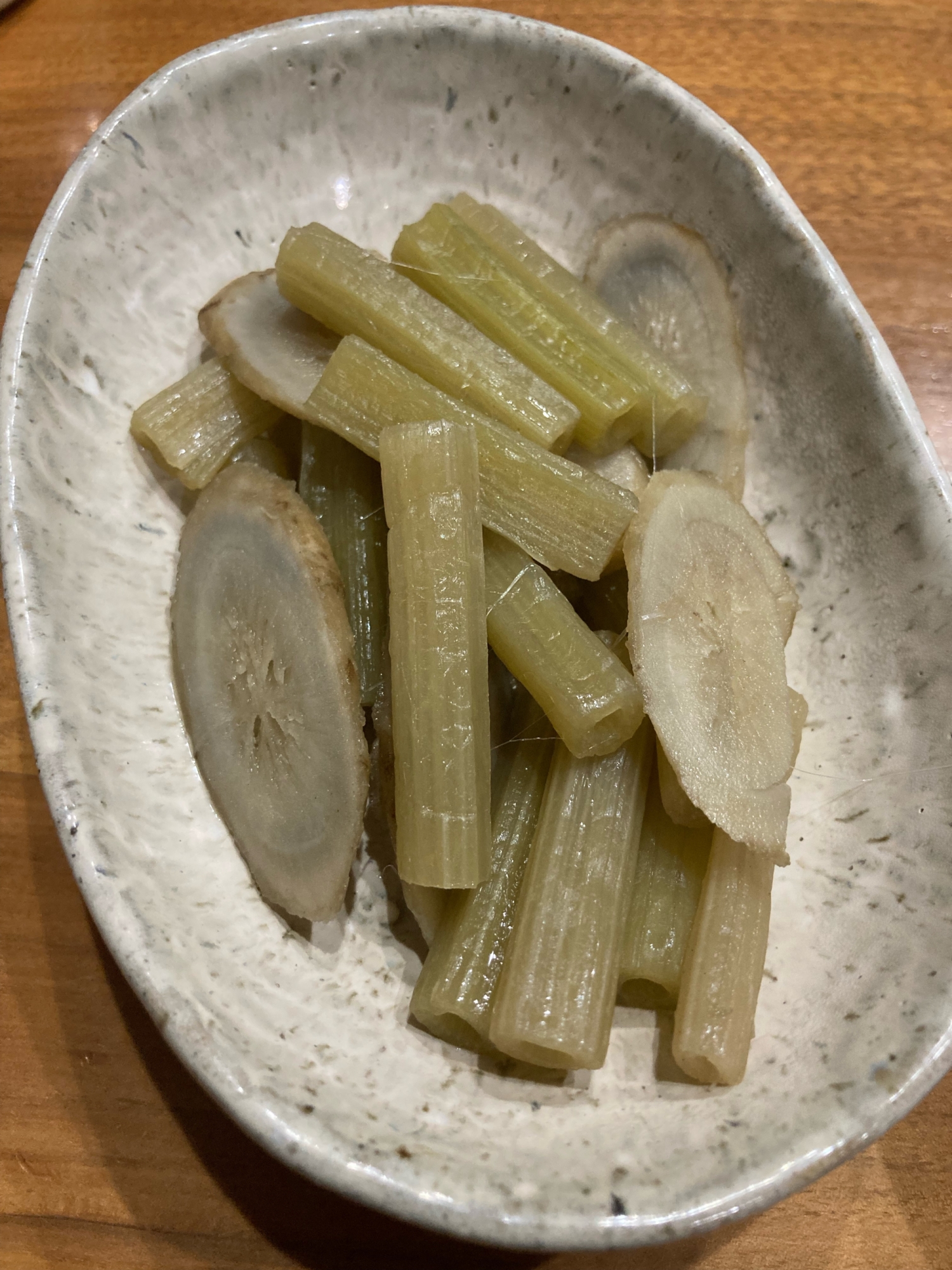 ふきとごぼうの煮物