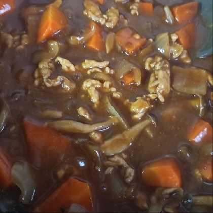豚こまで♪ホテル風ポークカレー