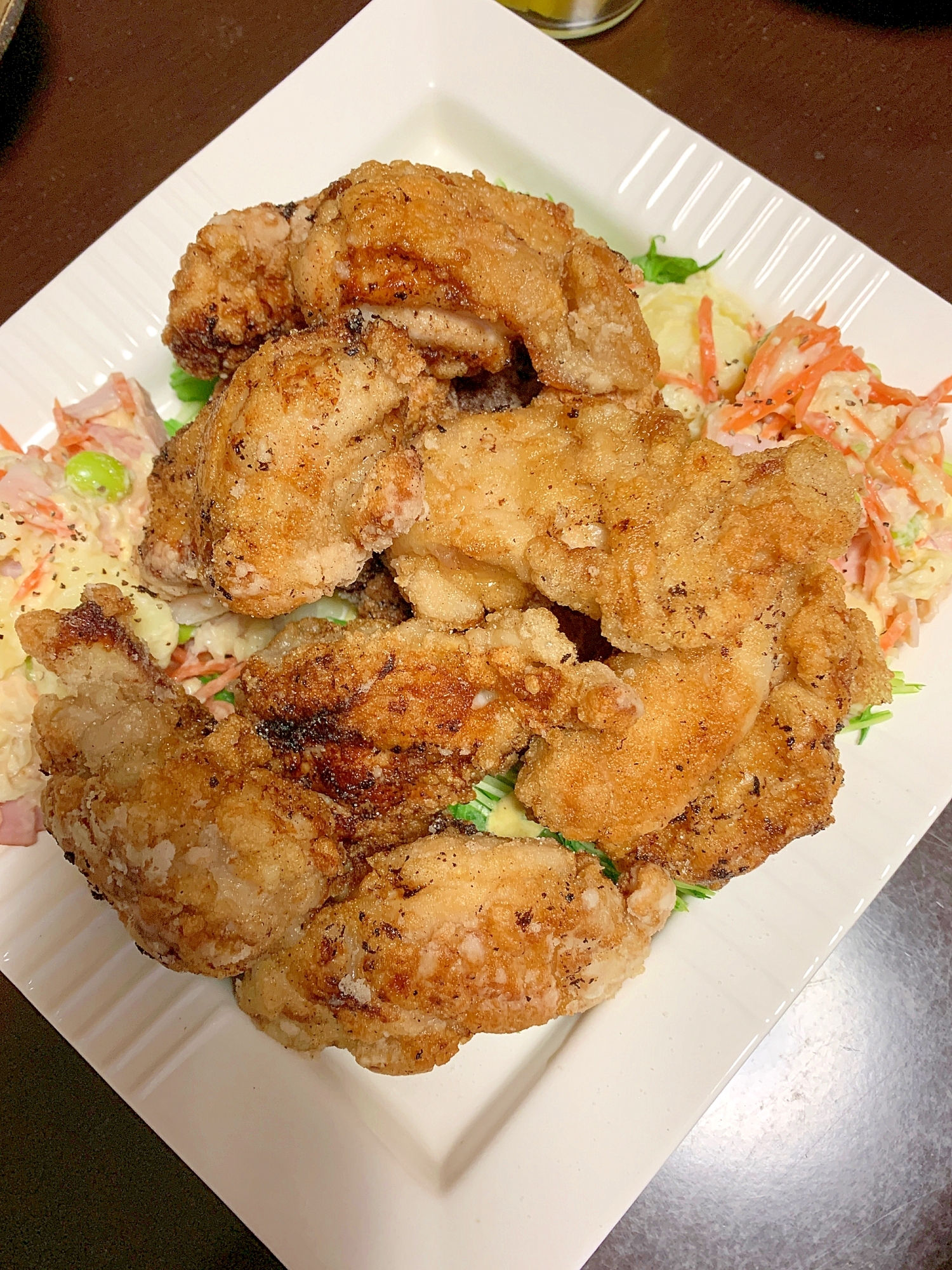 塩麹でやわらか塩唐揚げ