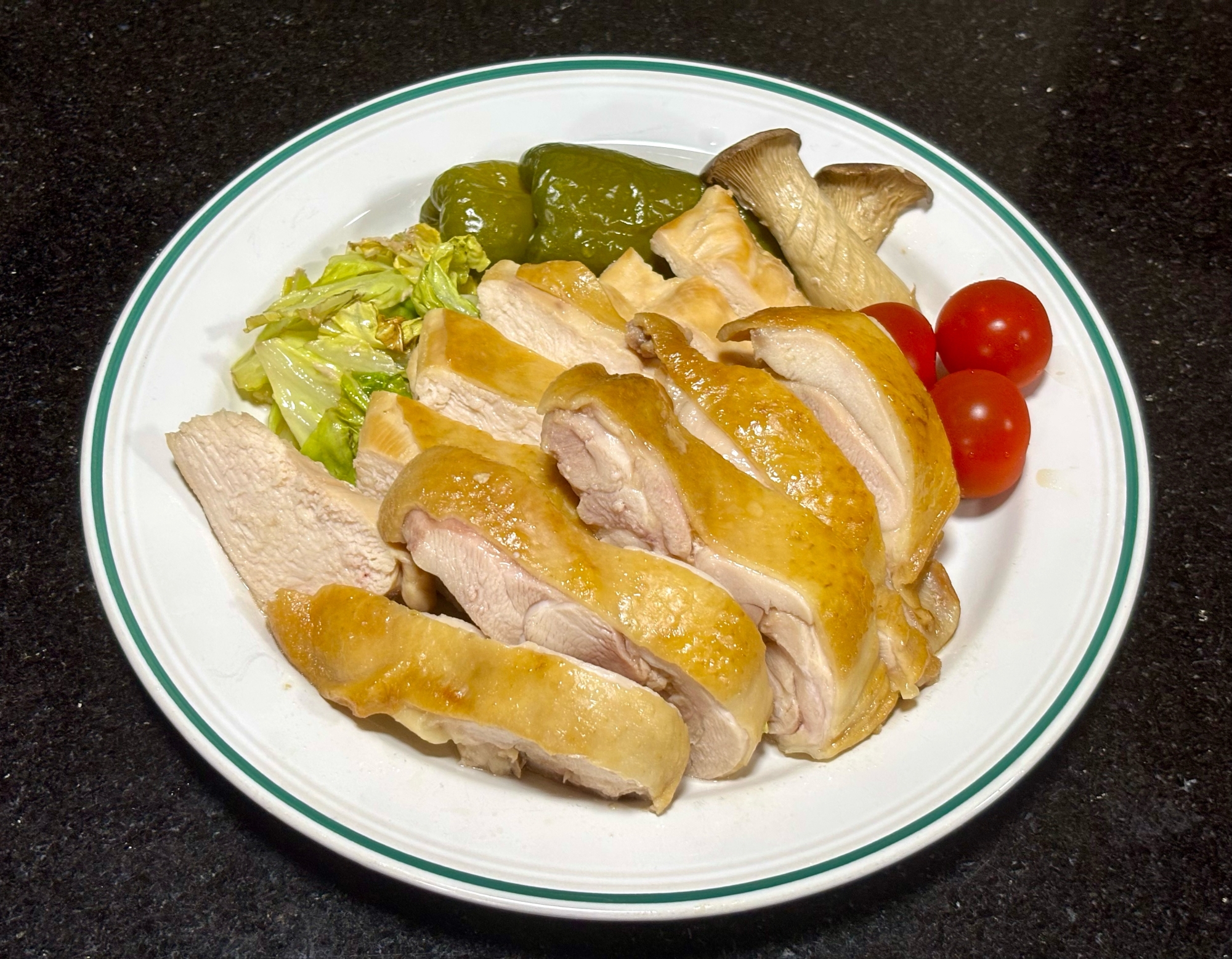 鶏もも・鶏胸、同時焼きでお好きな方を召し上がれ〜♡