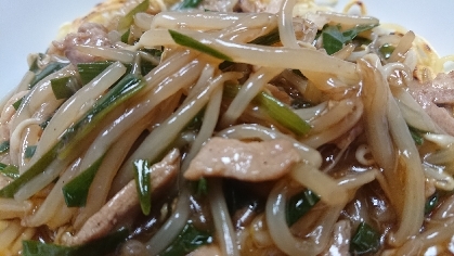 簡単 もやしとニラのあんかけ焼そば レシピ 作り方 By とこと11 楽天レシピ 簡単 もやしとニラのあんかけ焼そば レシピ 作り方 By とこと11 楽天レシピ