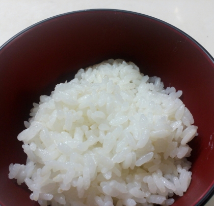 我が家では、玄米を少し混ぜて炊くのでパサついてしまうのですが、美味しく炊くことができました。ありがとうございました。