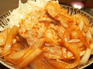 旦那サンが大好き♡我が家の生姜焼き