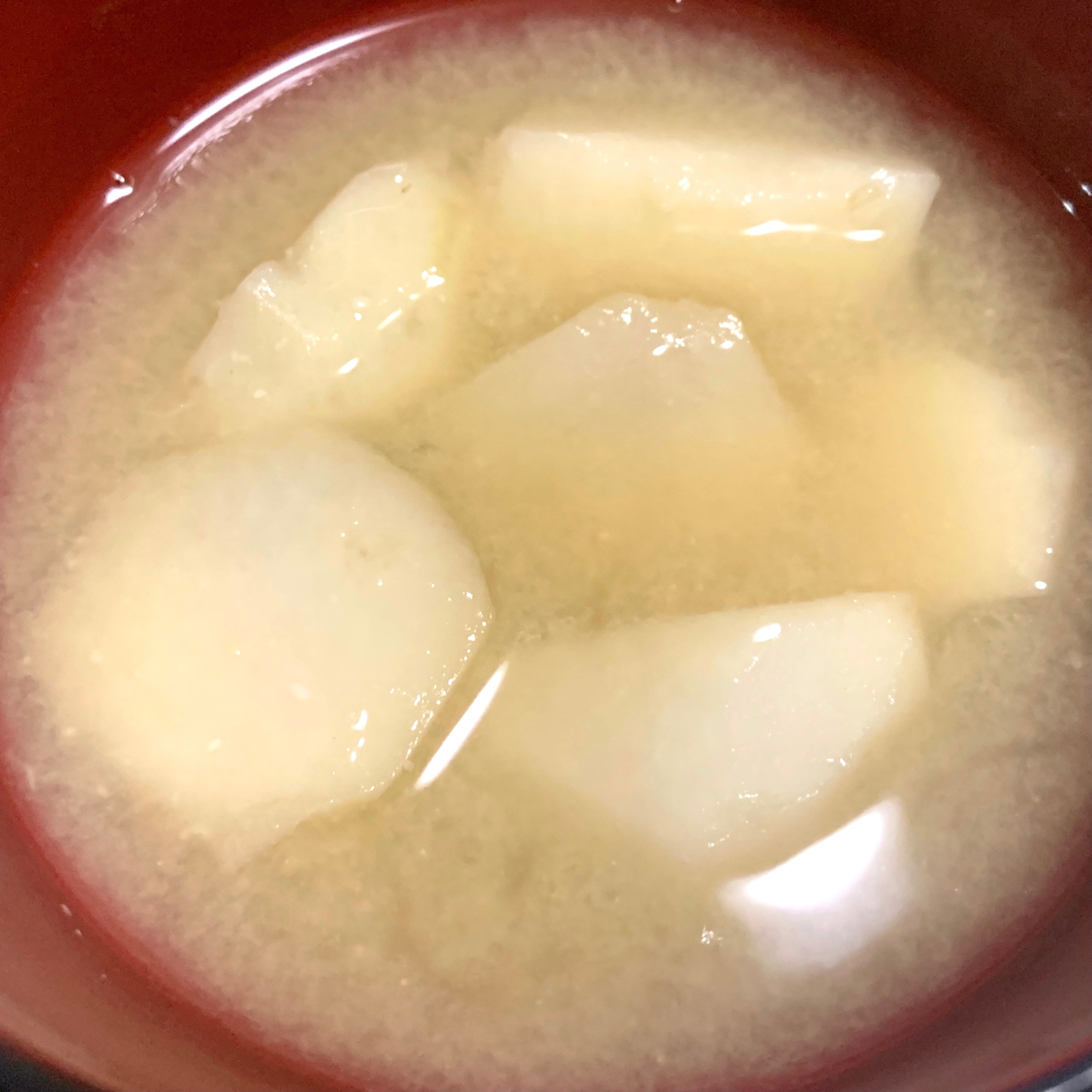 【簡単】里芋の味噌汁