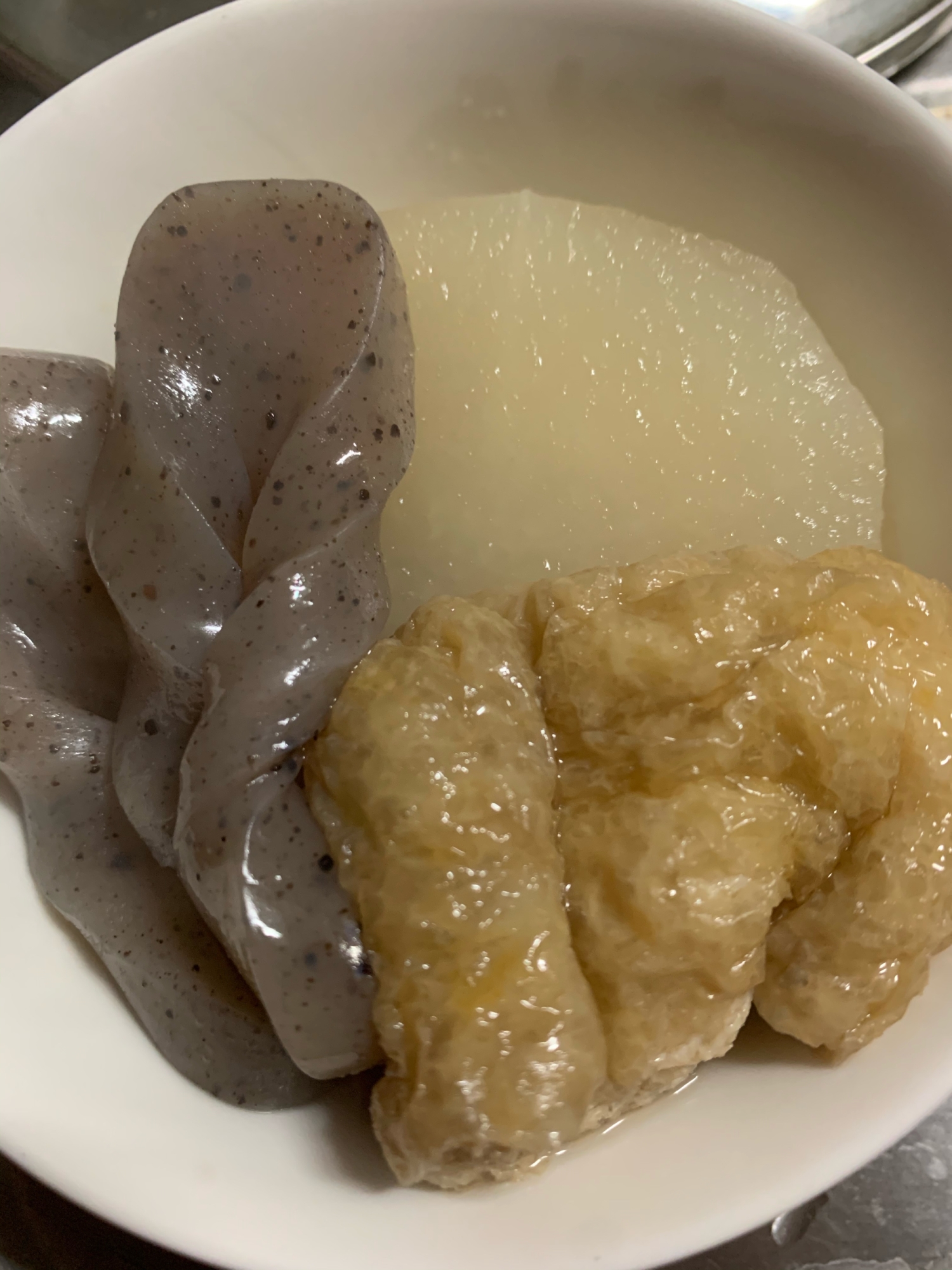 大根とこんにゃく 油揚げの煮物 レシピ 作り方 By Reisa999 楽天レシピ