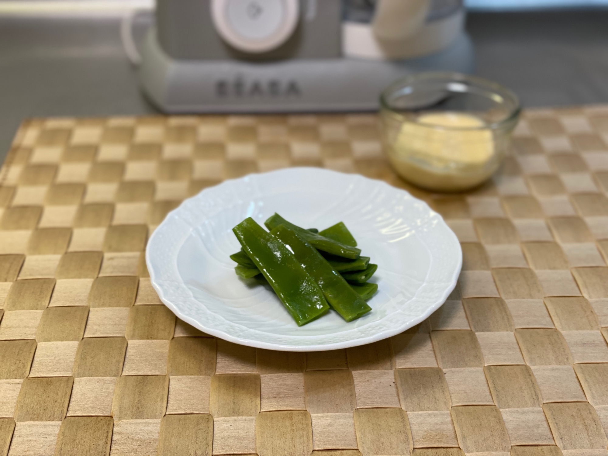 モロッコいんげん　蒸し料理　BEABA