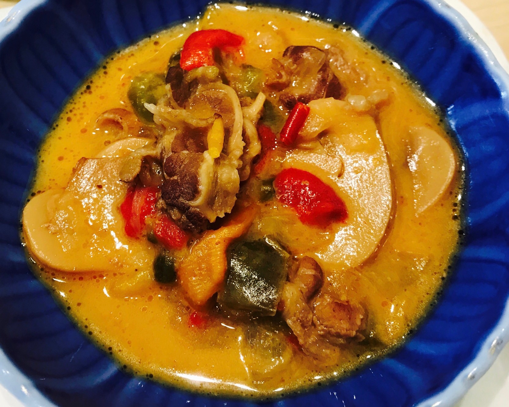 豚肉と野菜たっぷりココナッツカレー風スープ レシピ 作り方 By たかまさ 楽天レシピ