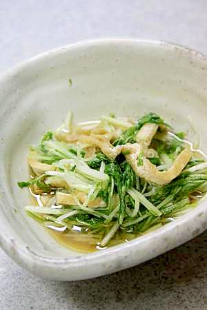 水菜の煮びたし