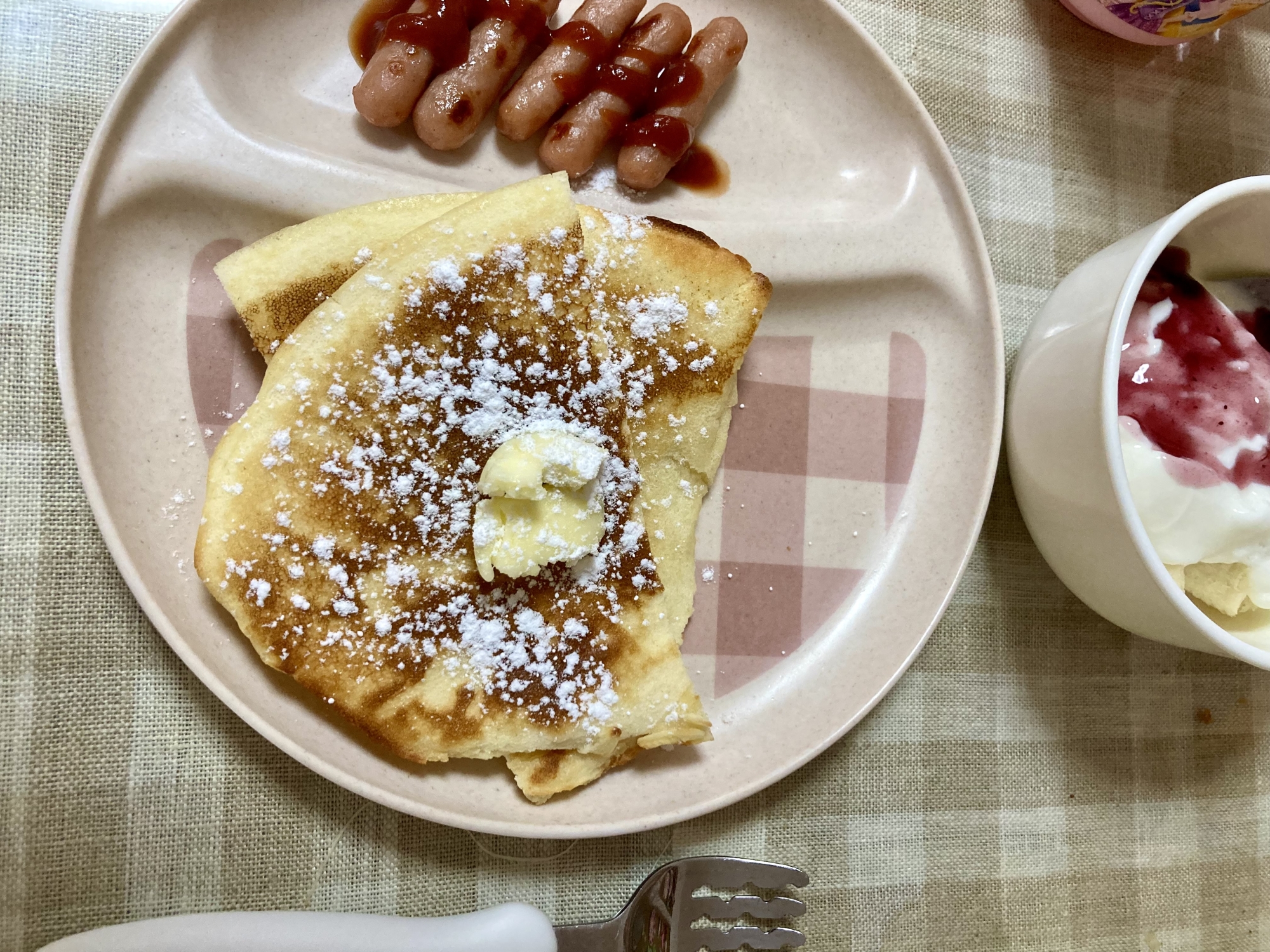 罪悪感無し！米粉のパンケーキ⭐︎