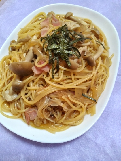 普段スープスパゲッティはあまり作らないのですが、たまに違ったパスタもどうかと思い作ってみました！家族の感想も上々でした！有難うございます！