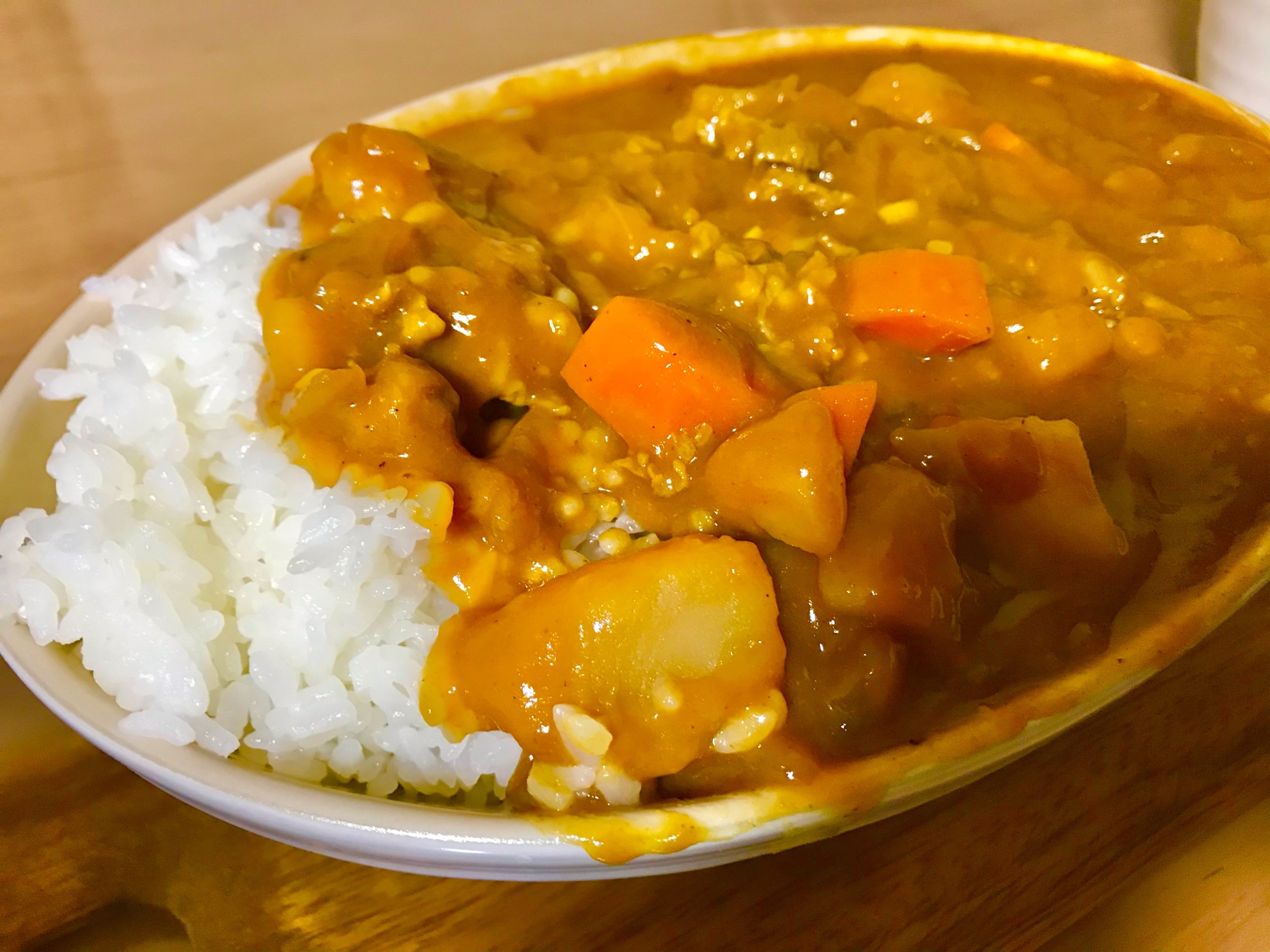 牛ひきカレー★ハロウィンパーティーに！