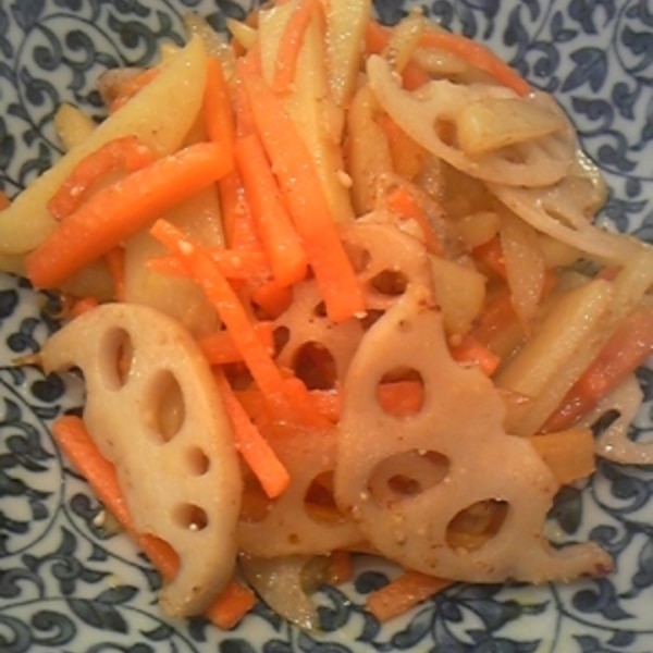 れんこんじゃがいも人参のめんつゆバター レシピ 作り方 By Mina 914 楽天レシピ れんこんじゃがいも人参のめんつゆバター レシピ 作り方 By Mina 914 楽天レシピ